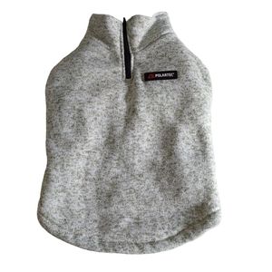 Berkshire Polartec Size Medium Green Speckled Lined Dog Fleece Sweater